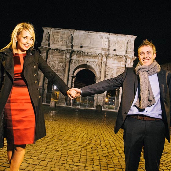 Shea & Elaine elope in Rome