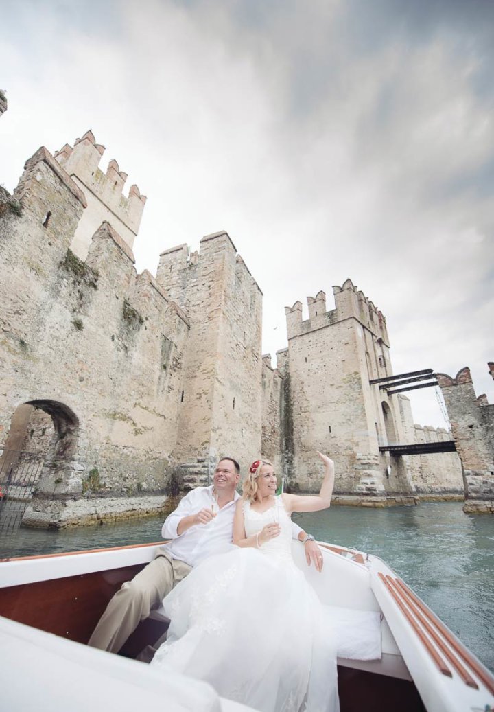 eva & ivan elope Sirmione lake garda